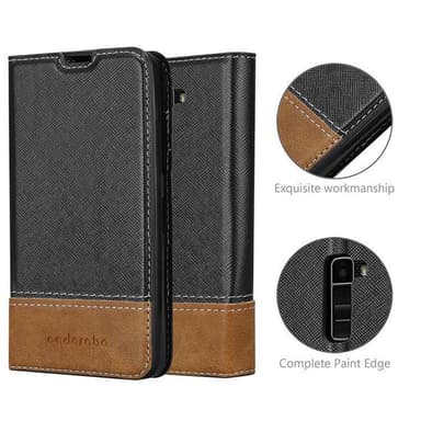LG K10 2016 Suojakuori Case (Musta)