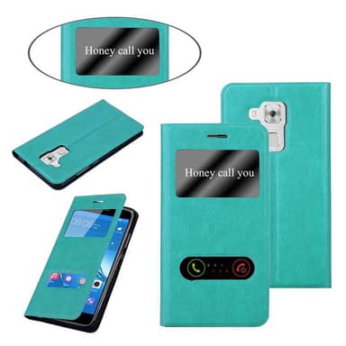 Lompakkokotelo Huawei NOVA PLUS Case (Turkoosi)