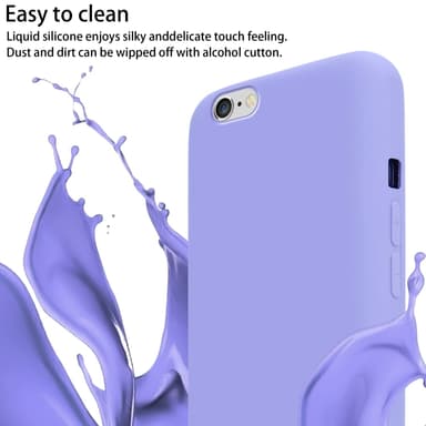 Suojakuori iPhone 6 / 6S Kotelo Ketju (Violetti)