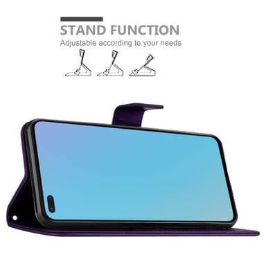 OnePlus Nord Suojakuori Lompakkokotelo (Violetti)