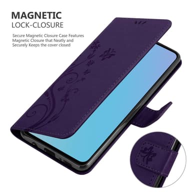 OnePlus Nord Suojakuori Lompakkokotelo (Violetti)