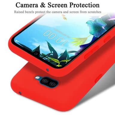 LG K40S Suojakuori Kotelo Case (Punainen)