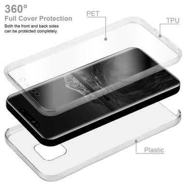 Huawei MATE 20 PRO Suojakuori Cover (Läpinäkyvä)