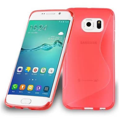 Samsung Galaxy S6 EDGE PLUS Suojakuori Cover (Punainen)