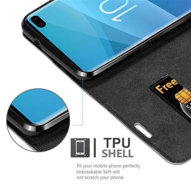 Samsung Galaxy S10 PLUS Suojakuori Lompakkokotelo