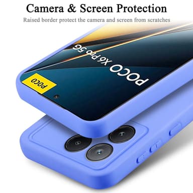 Xiaomi Poco X6 Pro Suojakuori Kotelo (Violetti)