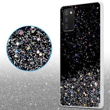 Samsung Galaxy A03s Suojakuori Kotelo (Musta)