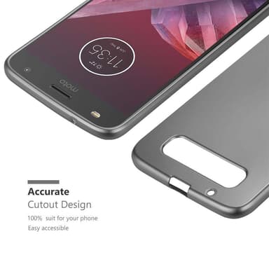 Motorola MOTO Z2 Suojakuori Kotelo (harmaa)
