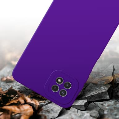 Samsung Galaxy A22 5G Suojakuori Kotelo (Violetti)