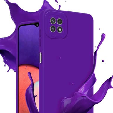 Samsung Galaxy A22 5G Suojakuori Kotelo (Violetti)