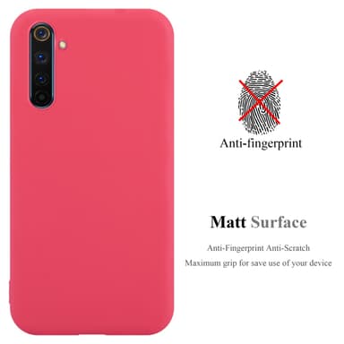 Suojakuori Realme 6 PRO Kotelo (Punainen)