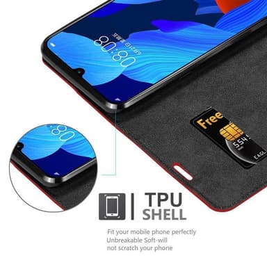 Huawei NOVA 5 / 5 PRO Suojakuori Lompakkokotelo
