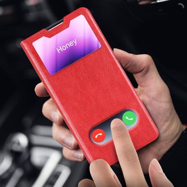 Lompakkokotelo Samsung Galaxy S24 Case (Punainen)