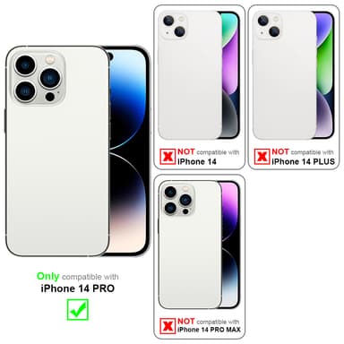 iPhone 14 PRO Suojakuori Kotelo Case (Keltainen)