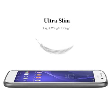 Sony Xperia M2 / M2 AQUA Suojakuori Kotelo (harmaa)
