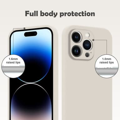 Suojakuori iPhone 14 PRO Kotelo (harmaa)