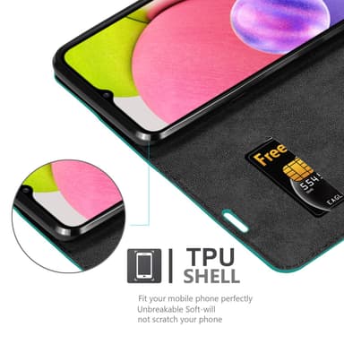Samsung Galaxy A03s Suojakuori Lompakkokotelo