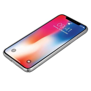 iPhone X / XS Suojakuori Kotelo Cover (Hopea)