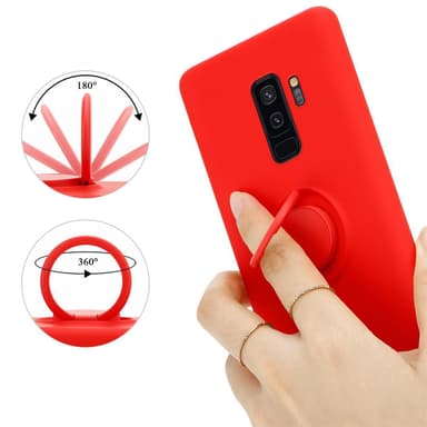 Samsung Galaxy S9 PLUS Suojakuori Kotelo (Punainen)