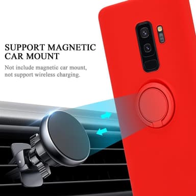 Samsung Galaxy S9 PLUS Suojakuori Kotelo (Punainen)