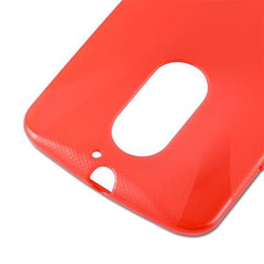 Motorola MOTO X3 Suojakuori Cover (Punainen)