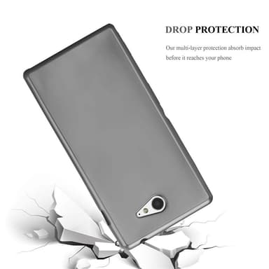 Sony Xperia M2 / M2 AQUA Suojakuori Kotelo (harmaa)