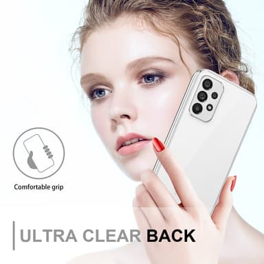Samsung Galaxy A73 5G Suojakuori Cover (Läpinäkyvä)