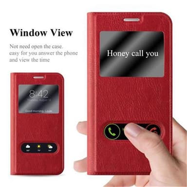 Lompakkokotelo Samsung Galaxy S6 Case (Punainen)