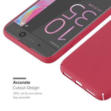 Sony Xperia XA Suojakuori Kotelo Case (Punainen)