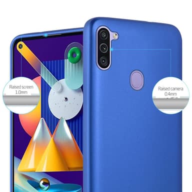 Samsung Galaxy A11 / M11 Suojakuori Kotelo (Sininen)