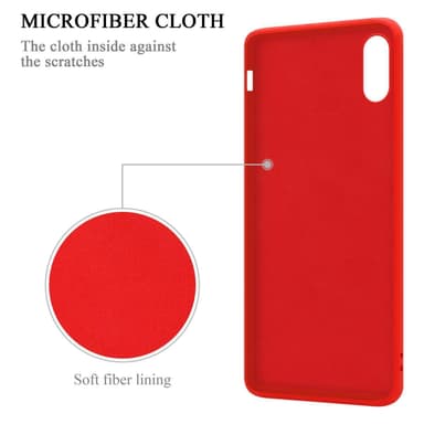iPhone XS MAX Suojakuori Case Kotelo (Punainen)