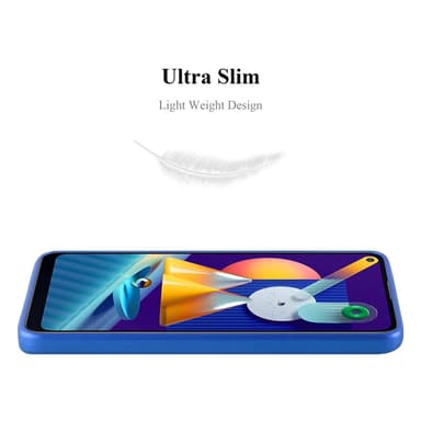 Samsung Galaxy A11 / M11 Suojakuori Kotelo (Sininen)