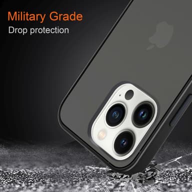 iPhone 14 PRO Suojakuori Kotelo (Läpinäkyvä)