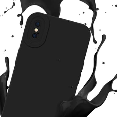 iPhone XS MAX Suojakuori Kotelo (Musta)