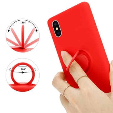 iPhone XS MAX Suojakuori Case Kotelo (Punainen)