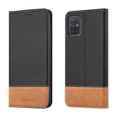 Samsung Galaxy A71 4G Suojakuori Case (Musta)