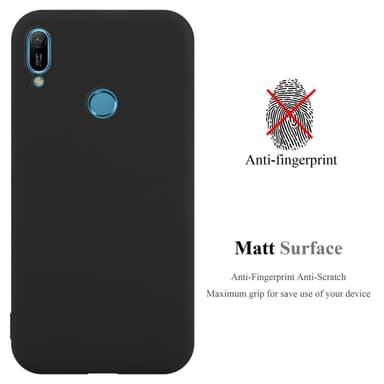 Suojakuori Huawei Y6 2019 Kotelo (Musta)