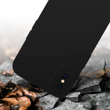 iPhone XS MAX Suojakuori Kotelo (Musta)