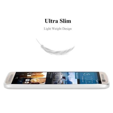 HTC ONE M9 Suojakuori Kotelo (Hopea)