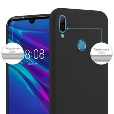Suojakuori Huawei Y6 2019 Kotelo (Musta)