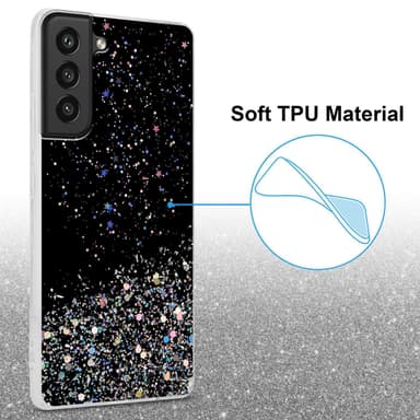 Samsung Galaxy S21 FE Suojakuori Kotelo (Musta)