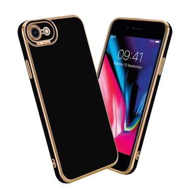 Suojakuori iPhone 7 / 7S / 8 / SE 2020 Kotelo (Musta)