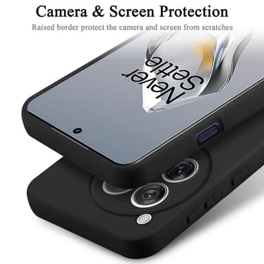 OnePlus 12 Suojakuori Kotelo Case (Musta)