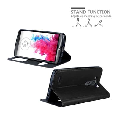 Lompakkokotelo LG G3 Case (Musta)