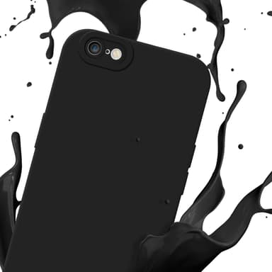 iPhone 6 / 6S Suojakuori Kotelo (Musta)