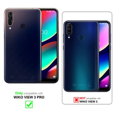 WIKO VIEW 3 PRO Suojakuori Universaali (Musta)