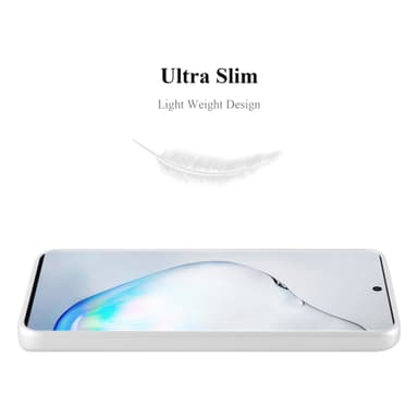 Samsung Galaxy NOTE 10 PLUS Suojakuori Kotelo (Hopea)