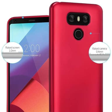 LG G6 Suojakuori Kotelo (Punainen)