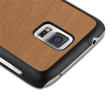Samsung Galaxy S5 / S5 NEO Suojakuori Kotelo (Ruskea)