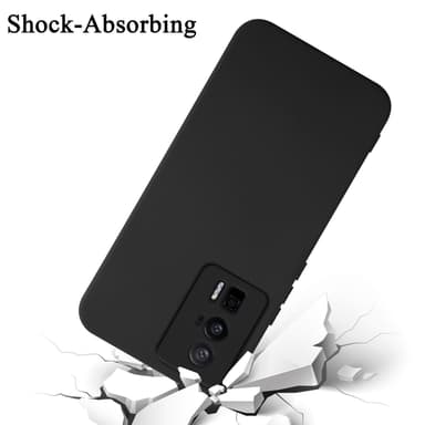 Xiaomi Poco F5 Pro Suojakuori Kotelo Case (Musta)